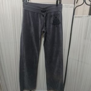 BCBGMAXAZRIA Jeweled bling Sweatpants